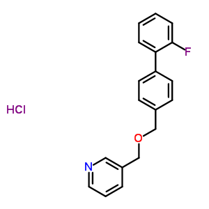 109523-97-9  3-{[(2'-fluorobiphenyl-4-yl)methoxy]methyl}pyridine hydrochloride
