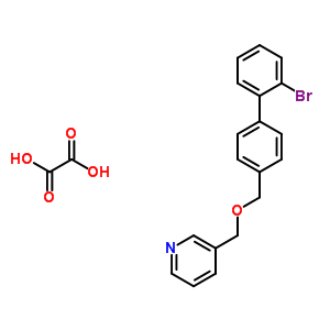 109524-02-9  3-{[(2'-bromobiphenyl-4-yl)methoxy]methyl}pyridine ethanedioate