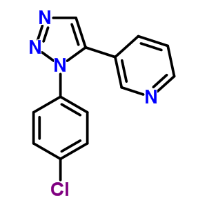 110684-29-2  3-[1-(4-chlorophenyl)-1H-1,2,3-triazol-5-yl]pyridine