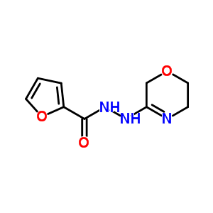 78205-30-8  N'-(5,6-dihydro-2H-1,4-oxazin-3-yl)furan-2-carbohydrazide