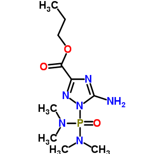 78371-74-1  propyl 5-amino-1-[bis(dimethylamino)phosphoryl]-1H-1,2,4-triazole-3-carboxylate