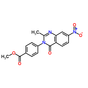 78373-11-2  methyl 4-(2-methyl-7-nitro-4-oxoquinazolin-3(4H)-yl)benzoate