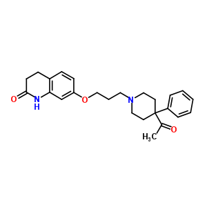 78484-11-4  7-[3-(4-acetyl-4-phenylpiperidin-1-yl)propoxy]-3,4-dihydroquinolin-2(1H)-one