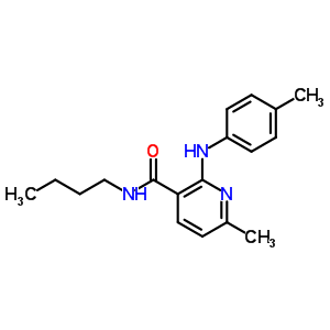 78593-79-0  N-butyl-6-methyl-2-[(4-methylphenyl)amino]pyridine-3-carboxamide