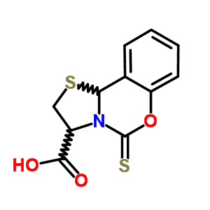 78760-54-0  5-thioxo-2,3-dihydro-10bH-[1,3]thiazolo[3,2-c][1,3]benzoxazine-3-carboxylic acid