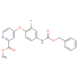 864245-93-2  2-Pyridinecarboxylic acid,4-[2-fluoro-4-[[(phenylmethoxy)carbonyl]amino]phenoxy]-, methyl ester