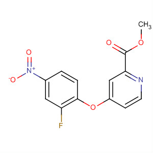 864248-43-1  2-Pyridinecarboxylic acid, 4-(2-fluoro-4-nitrophenoxy)-, methyl ester