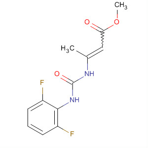 864268-07-5  2-Butenoic acid, 3-[[[(2,6-difluorophenyl)amino]carbonyl]amino]-, methylester