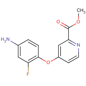 864350-77-6  2-Pyridinecarboxylic acid, 4-(4-amino-2-fluorophenoxy)-, methyl ester