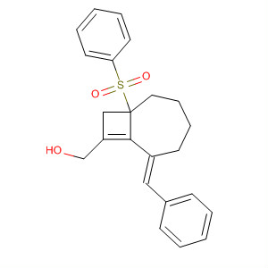 864949-76-8  Bicyclo[5.2.0]non-7-ene-8-methanol,6-(phenylmethylene)-1-(phenylsulfonyl)-, (6E)-