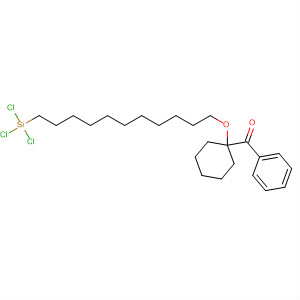 865370-29-2  Methanone, phenyl[1-[[11-(trichlorosilyl)undecyl]oxy]cyclohexyl]-