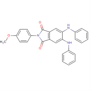 865537-09-3  1H-Isoindole-1,3(2H)-dione,2-(4-methoxyphenyl)-5,6-bis(phenylamino)-