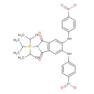 865537-18-4  1H-Isoindole-1,3(2H)-dione,5,6-bis[(4-nitrophenyl)amino]-2-[tris(1-methylethyl)silyl]-