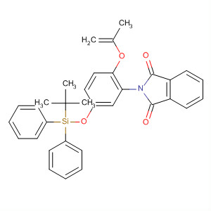 865716-36-5  1H-Isoindole-1,3(2H)-dione,2-[5-[[(1,1-dimethylethyl)diphenylsilyl]oxy]-2-(2-propenyloxy)phenyl]-