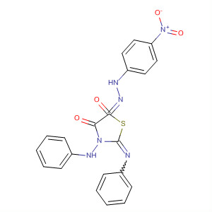 865809-59-2  4,5-Thiazolidinedione, 3-(phenylamino)-2-(phenylimino)-,5-[(4-nitrophenyl)hydrazone]