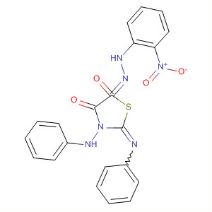 865809-61-6  4,5-Thiazolidinedione, 3-(phenylamino)-2-(phenylimino)-,5-[(2-nitrophenyl)hydrazone]
