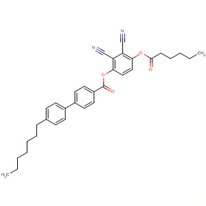 86603-71-6  [1,1'-Biphenyl]-4-carboxylic acid, 4'-heptyl-,2,3-dicyano-4-[(1-oxohexyl)oxy]phenyl ester
