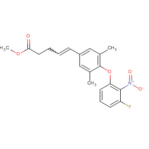 866082-54-4  4-Pentenoic acid, 5-[4-(3-fluoro-2-nitrophenoxy)-3,5-dimethylphenyl]-,methyl ester