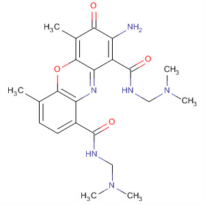 866083-46-7  3H-Phenoxazine-1,9-dicarboxamide,2-amino-N,N'-bis[(dimethylamino)methyl]-4,6-dimethyl-3-oxo-