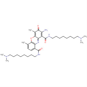 866083-49-0  3H-Phenoxazine-1,9-dicarboxamide,2-amino-N,N'-bis[8-(dimethylamino)octyl]-4,6-dimethyl-3-oxo-