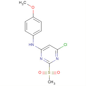 86627-03-4  4-Pyrimidinamine, 6-chloro-N-(4-methoxyphenyl)-2-(methylsulfonyl)-