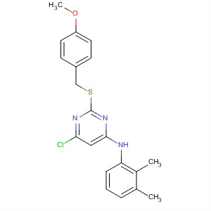 86627-08-9  4-Pyrimidinamine,6-chloro-N-(2,3-dimethylphenyl)-2-[[(4-methoxyphenyl)methyl]thio]-