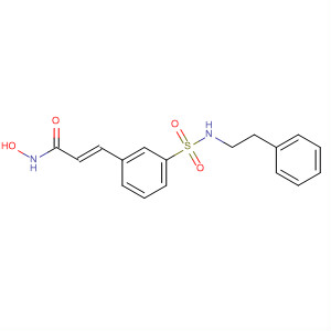 866323-49-1  2-Propenamide, N-hydroxy-3-[3-[[(2-phenylethyl)amino]sulfonyl]phenyl]-,(2E)-