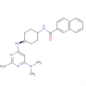 866645-29-6  2-Naphthalenecarboxamide,N-[cis-4-[[6-(dimethylamino)-2-methyl-4-pyrimidinyl]amino]cyclohexyl]-