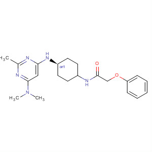 866645-32-1  Acetamide,N-[cis-4-[[6-(dimethylamino)-2-methyl-4-pyrimidinyl]amino]cyclohexyl]-2-phenoxy-