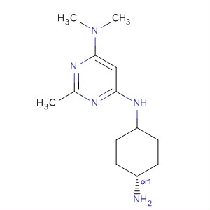 866648-51-3  4,6-Pyrimidinediamine, N'-(cis-4-aminocyclohexyl)-N,N,2-trimethyl-