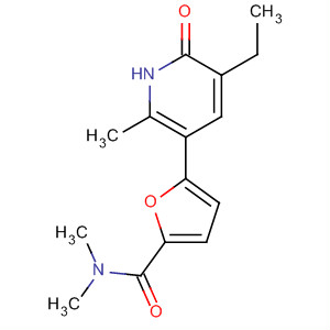 867011-31-2  2-Furancarboxamide,5-(5-ethyl-1,6-dihydro-2-methyl-6-oxo-3-pyridinyl)-N,N-dimethyl-