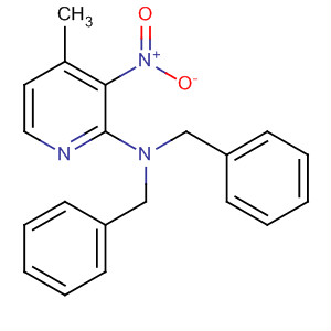 867034-14-8  2-Pyridinamine, 4-methyl-3-nitro-N,N-bis(phenylmethyl)-