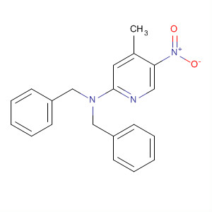 867034-18-2  2-Pyridinamine, 4-methyl-5-nitro-N,N-bis(phenylmethyl)-