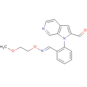 867035-16-3  Methanone, phenyl-1H-pyrrolo[2,3-c]pyridin-2-yl-,O-(2-methoxyethyl)oxime