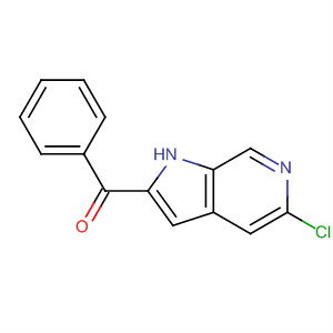 867035-28-7  Methanone, (5-chloro-1H-pyrrolo[2,3-c]pyridin-2-yl)phenyl-