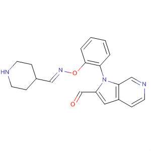 867035-59-4  Methanone, phenyl-1H-pyrrolo[2,3-c]pyridin-2-yl-, O-4-piperidinyloxime