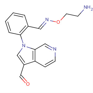 867035-68-5  Methanone, phenyl-1H-pyrrolo[2,3-c]pyridin-3-yl-,O-(2-aminoethyl)oxime