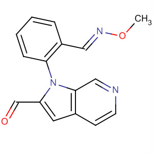 867035-82-3  Methanone, phenyl-1H-pyrrolo[2,3-c]pyridin-2-yl-, O-methyloxime, (1Z)-