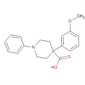 867262-73-5  4-Piperidinecarboxylic acid, 4-(3-methoxyphenyl)-1-phenyl-