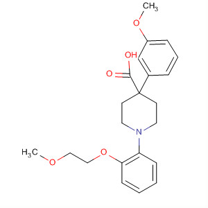 867262-78-0  4-Piperidinecarboxylic acid,1-[2-(2-methoxyethoxy)phenyl]-4-(3-methoxyphenyl)-