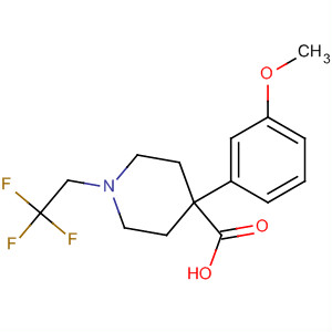 867262-79-1  4-Piperidinecarboxylic acid,4-(3-methoxyphenyl)-1-(2,2,2-trifluoroethyl)-