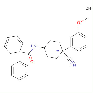 867264-20-8  [1,1'-Biphenyl]-4-carboxamide,N-[cis-4-cyano-4-(3-ethoxyphenyl)cyclohexyl]-