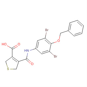 867287-94-3  3-Thiophenecarboxylic acid,4-[[[3,5-dibromo-4-(phenylmethoxy)phenyl]amino]carbonyl]-2,5-dihydro-