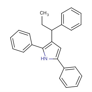 86864-03-1  1H-Pyrrole, 2,5-diphenyl-3-(1-phenylpropyl)-