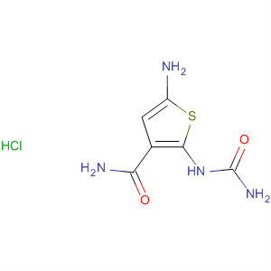 869091-85-0  3-Thiophenecarboxamide, 5-amino-2-[(aminocarbonyl)amino]-,monohydrochloride