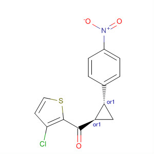 869372-96-3  Methanone, (3-chloro-2-thienyl)[(1R,2R)-2-(4-nitrophenyl)cyclopropyl]-,rel-