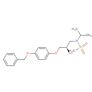 86955-69-3  Methanesulfonamide,N-[2-hydroxy-3-[4-(phenylmethoxy)phenoxy]propyl]-N-(1-methylethyl)-,(R)-