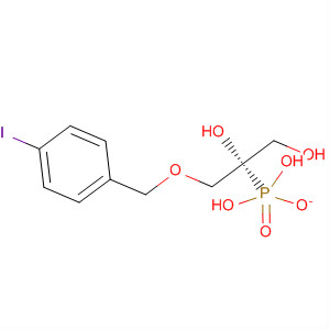 869670-03-1  1,2-Propanediol, 3-[(4-iodophenyl)methoxy]-, 2-(dihydrogenphosphate), (2R)-