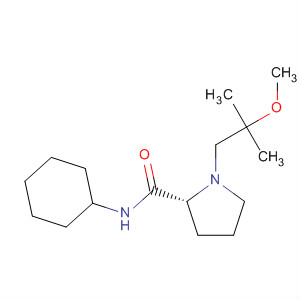 869678-46-6  2-Pyrrolidinecarboxamide, N-cyclohexyl-1-(2-methoxy-2-methylpropyl)-,(2R)-