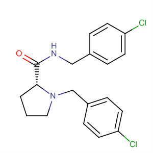 869680-81-9  2-Pyrrolidinecarboxamide, N,1-bis[(4-chlorophenyl)methyl]-, (2R)-